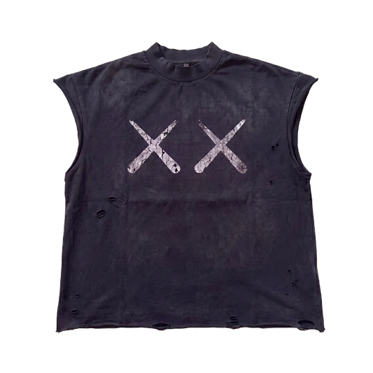 XX Sleeveless Tee (Black)